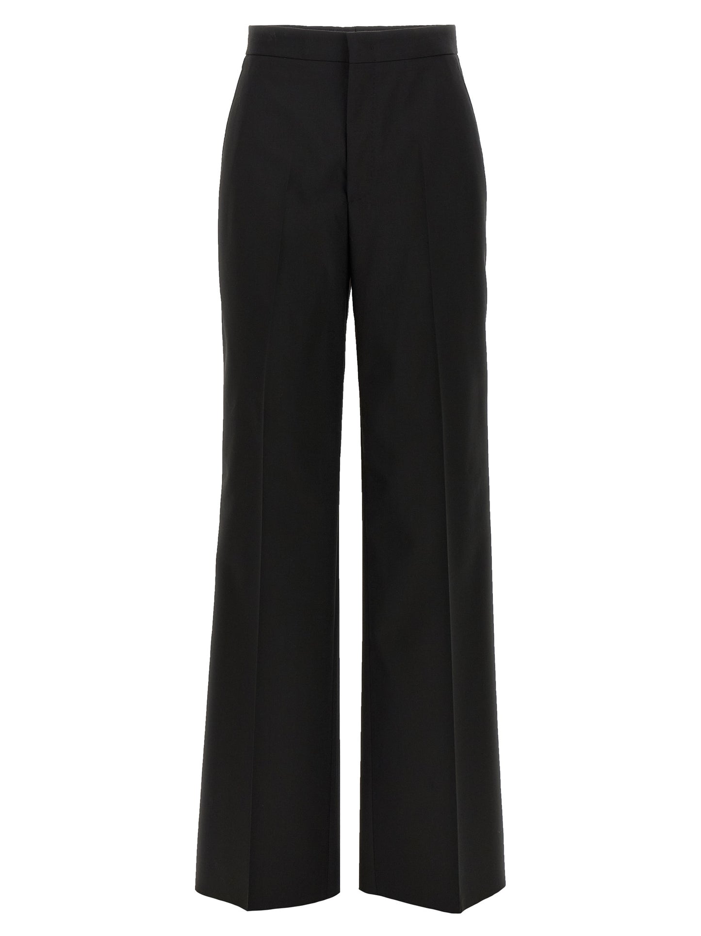 Black Virgin Wool Two-Piece Suit