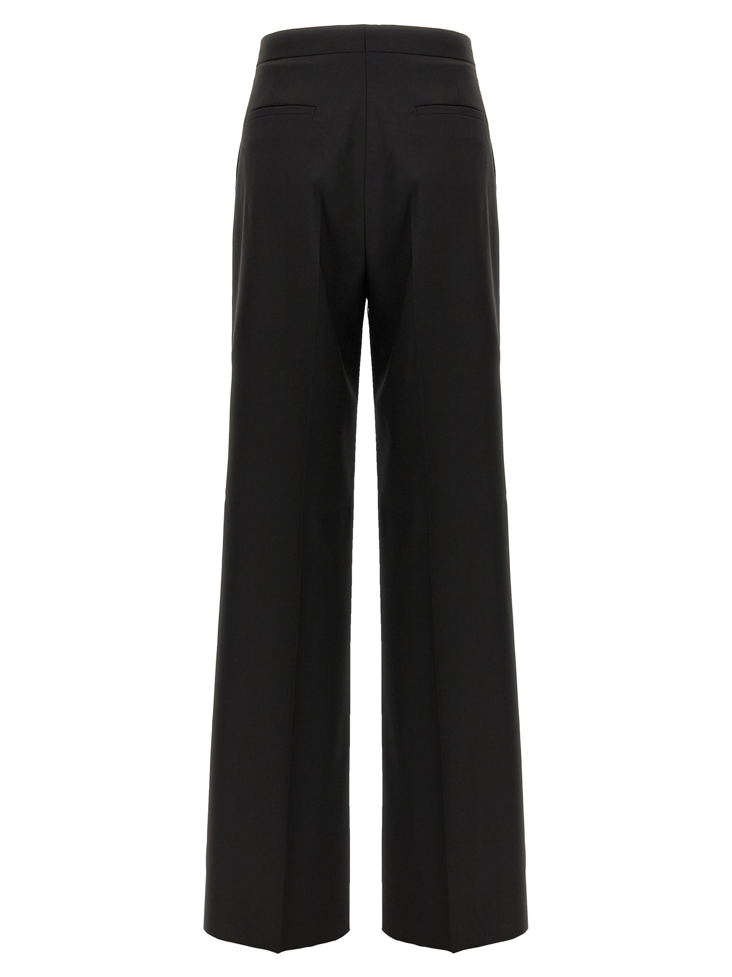 Black Virgin Wool Two-Piece Suit