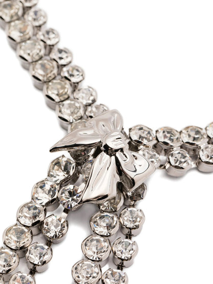 Silver Glass Necklace