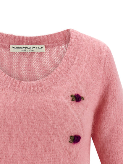 Multicolor Wool Cardigan