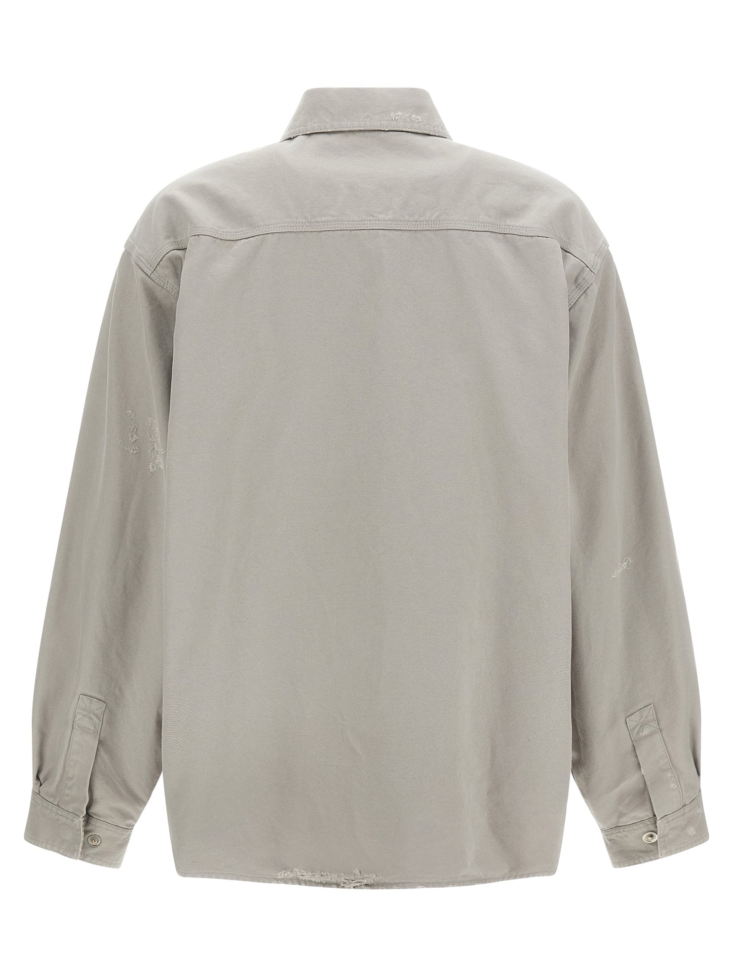 Gray Cotton Blouse