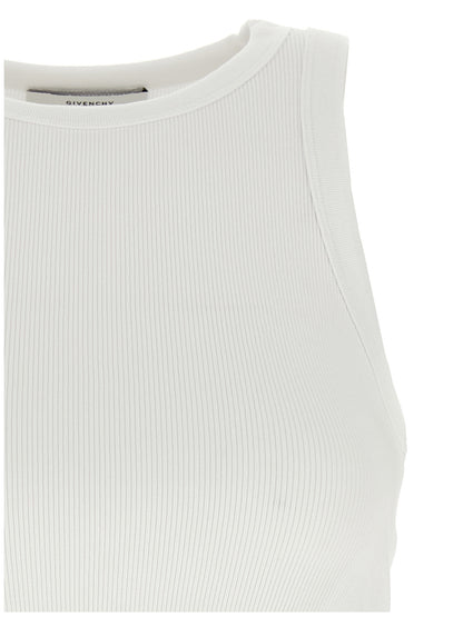 White Cotton Tank Tops