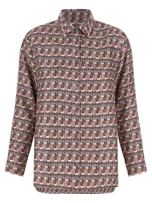 Multicolor Silk Blouse