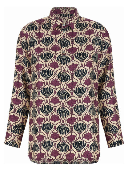 Multicolor Silk Blouse