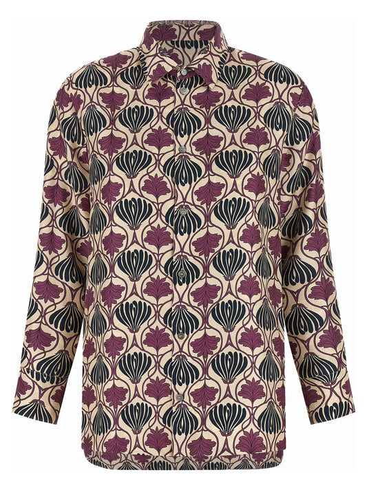 Multicolor Silk Blouse