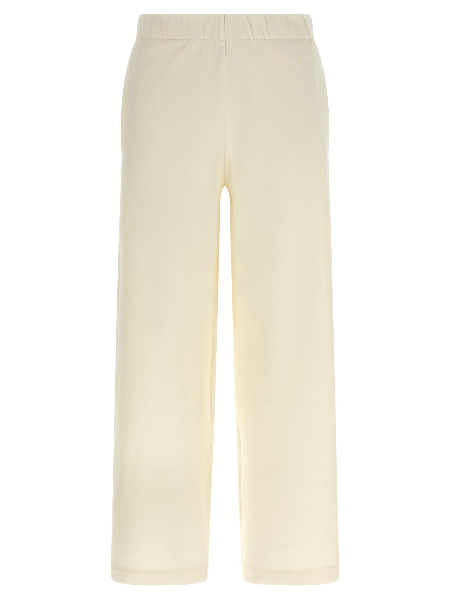 White Silk Casual Pants