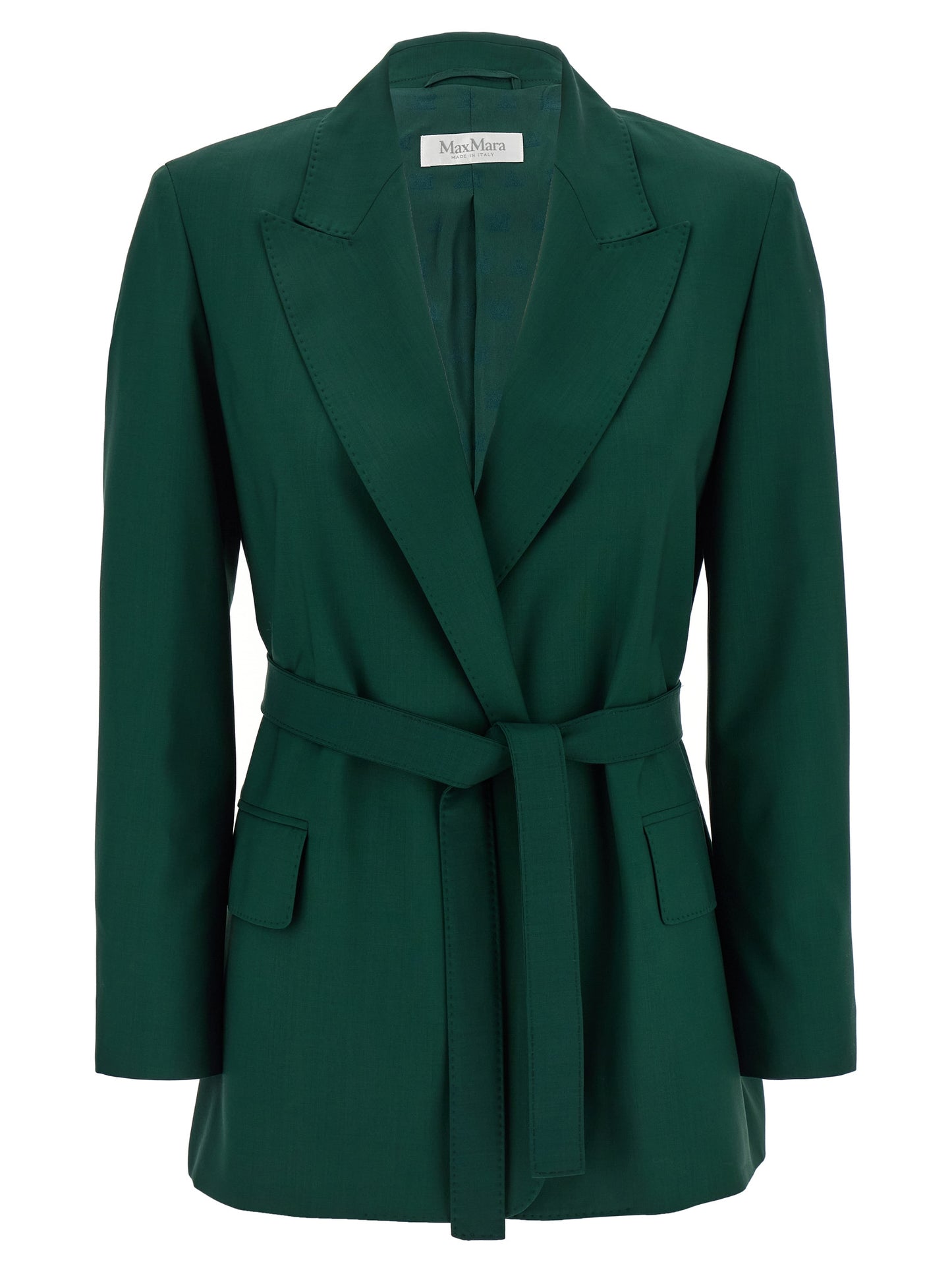 Bicolor Virgin Wool Blazer