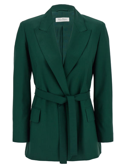 Bicolor Virgin Wool Blazer