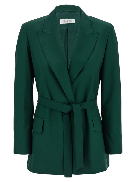 Bicolor Virgin Wool Blazer