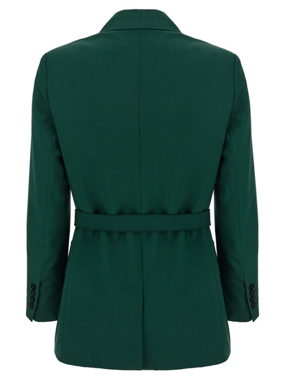 Bicolor Virgin Wool Blazer