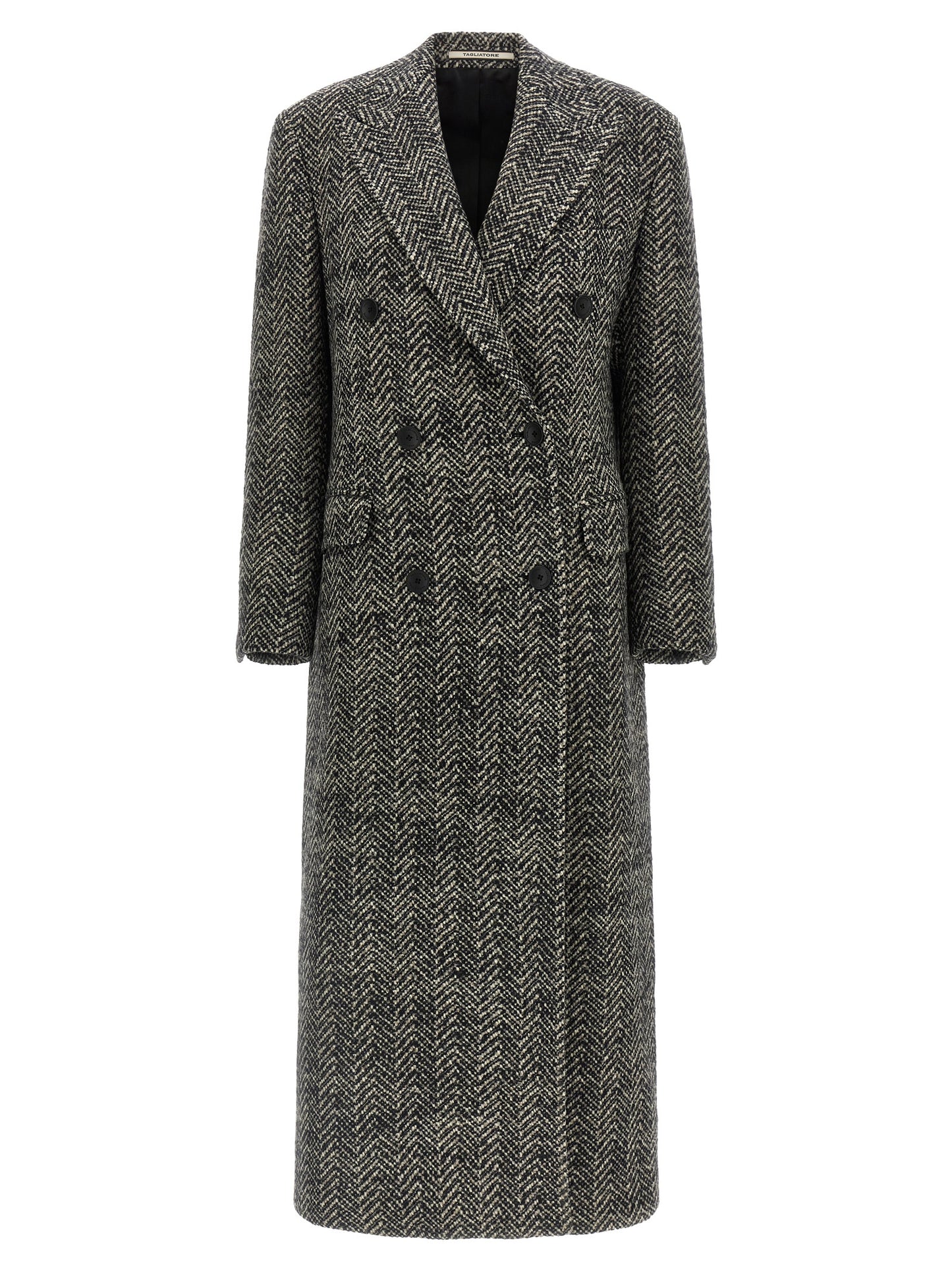 Multicolor Wool Coat
