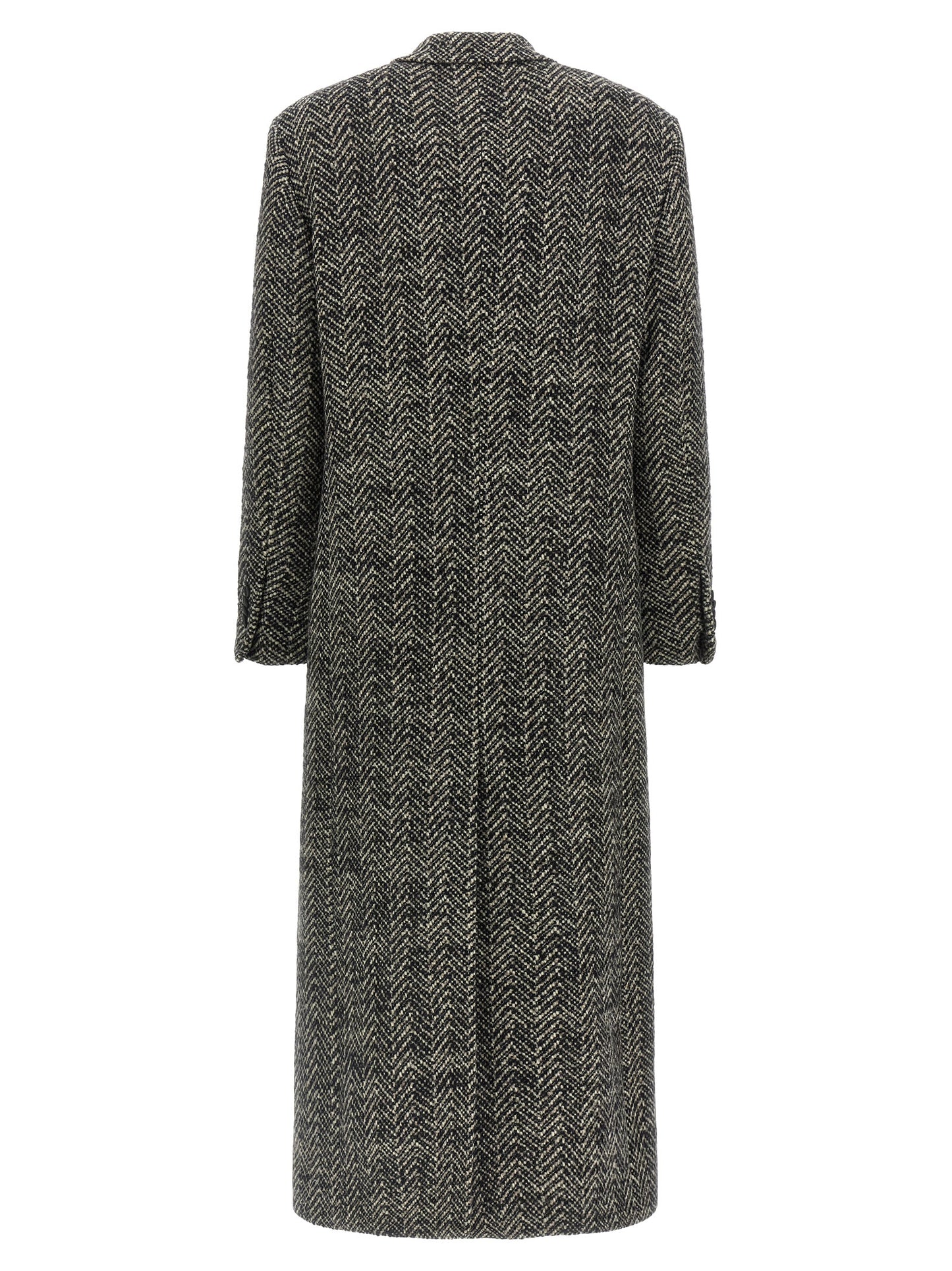Multicolor Wool Coat