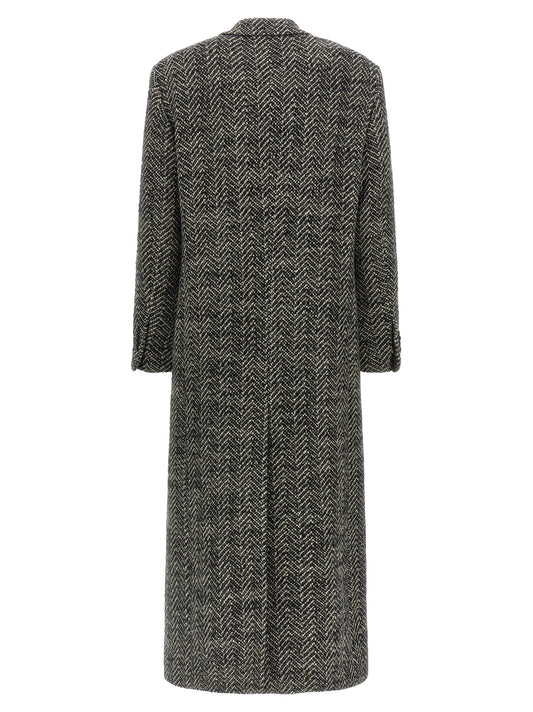 Multicolor Wool Coat
