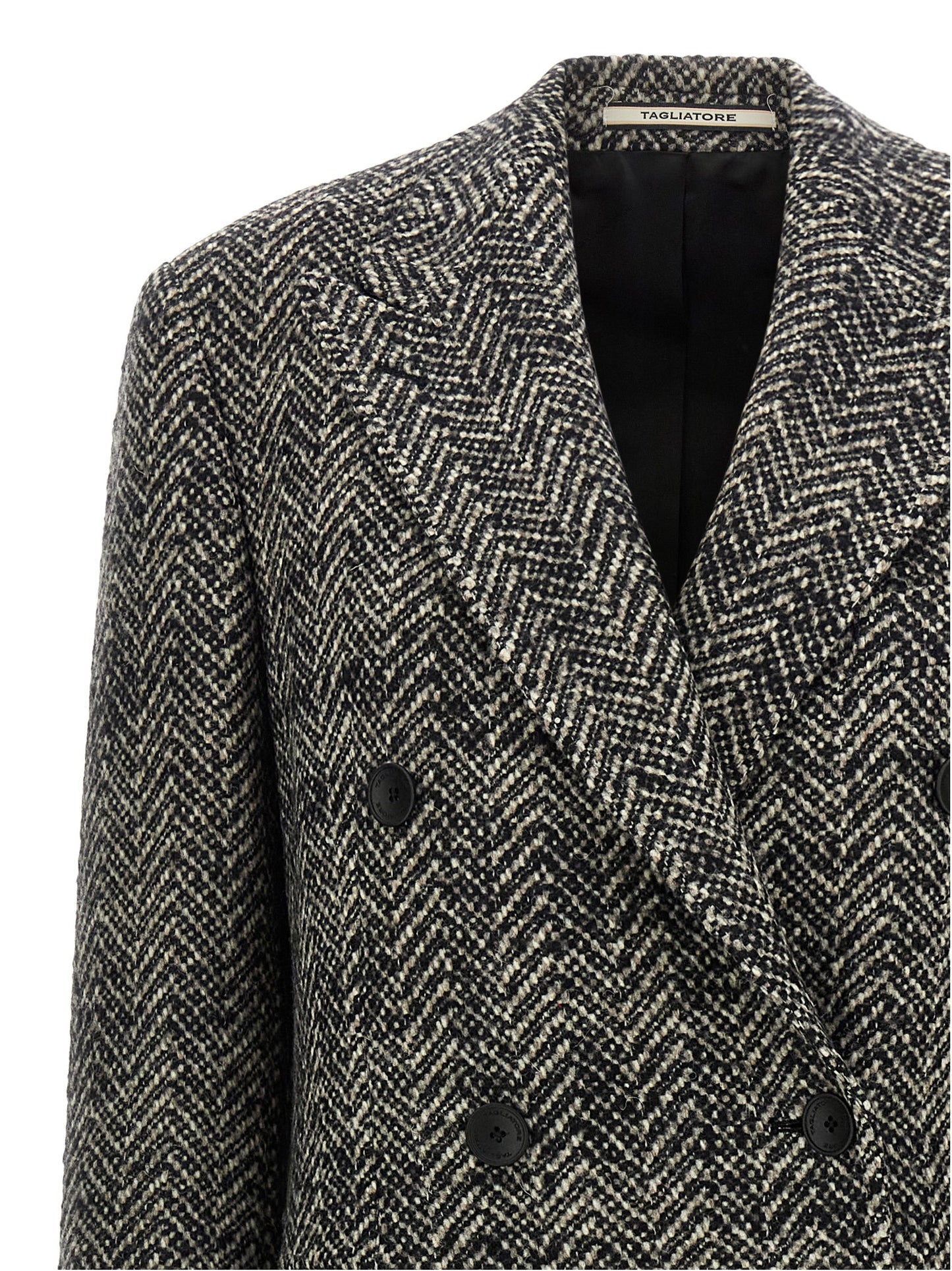 Multicolor Wool Coat