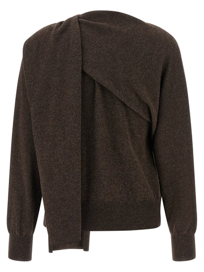 Brown Cashmere Cardigan