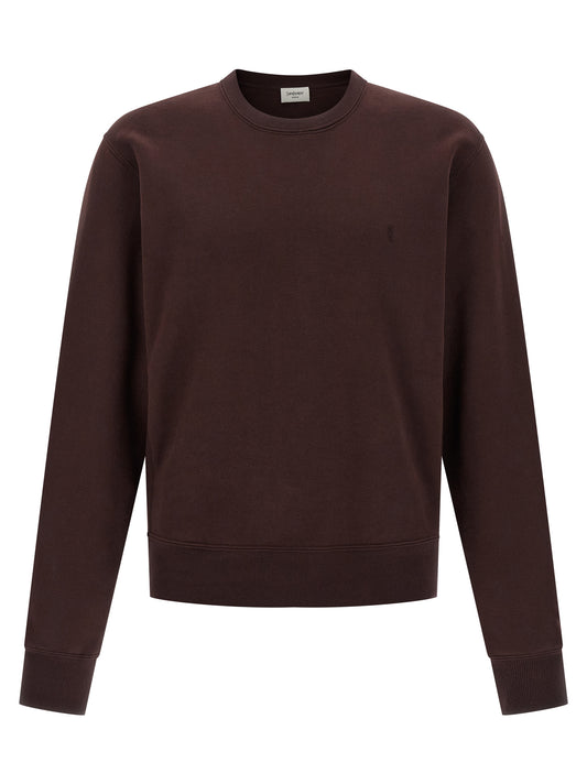 Bordeaux Cotton Sweatshirt