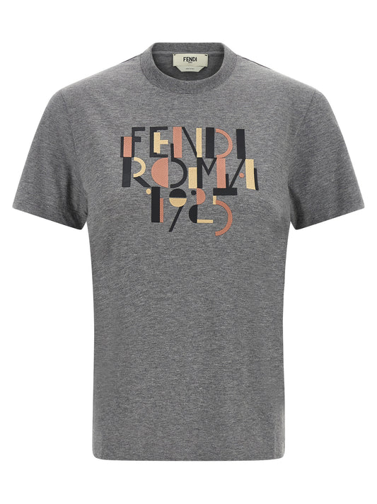 Gray Cotton T-Shirt