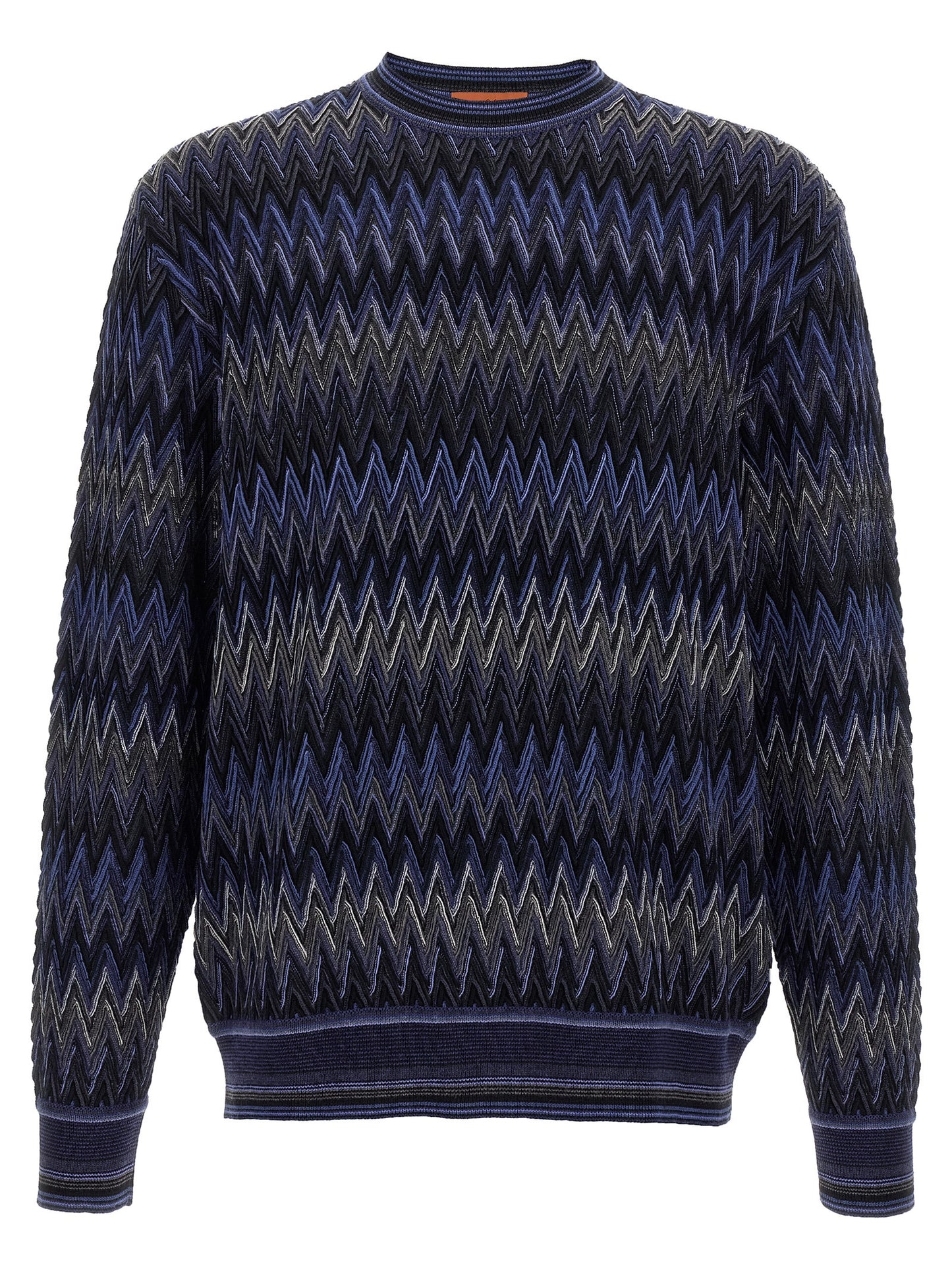 Blue Wool Cardigan