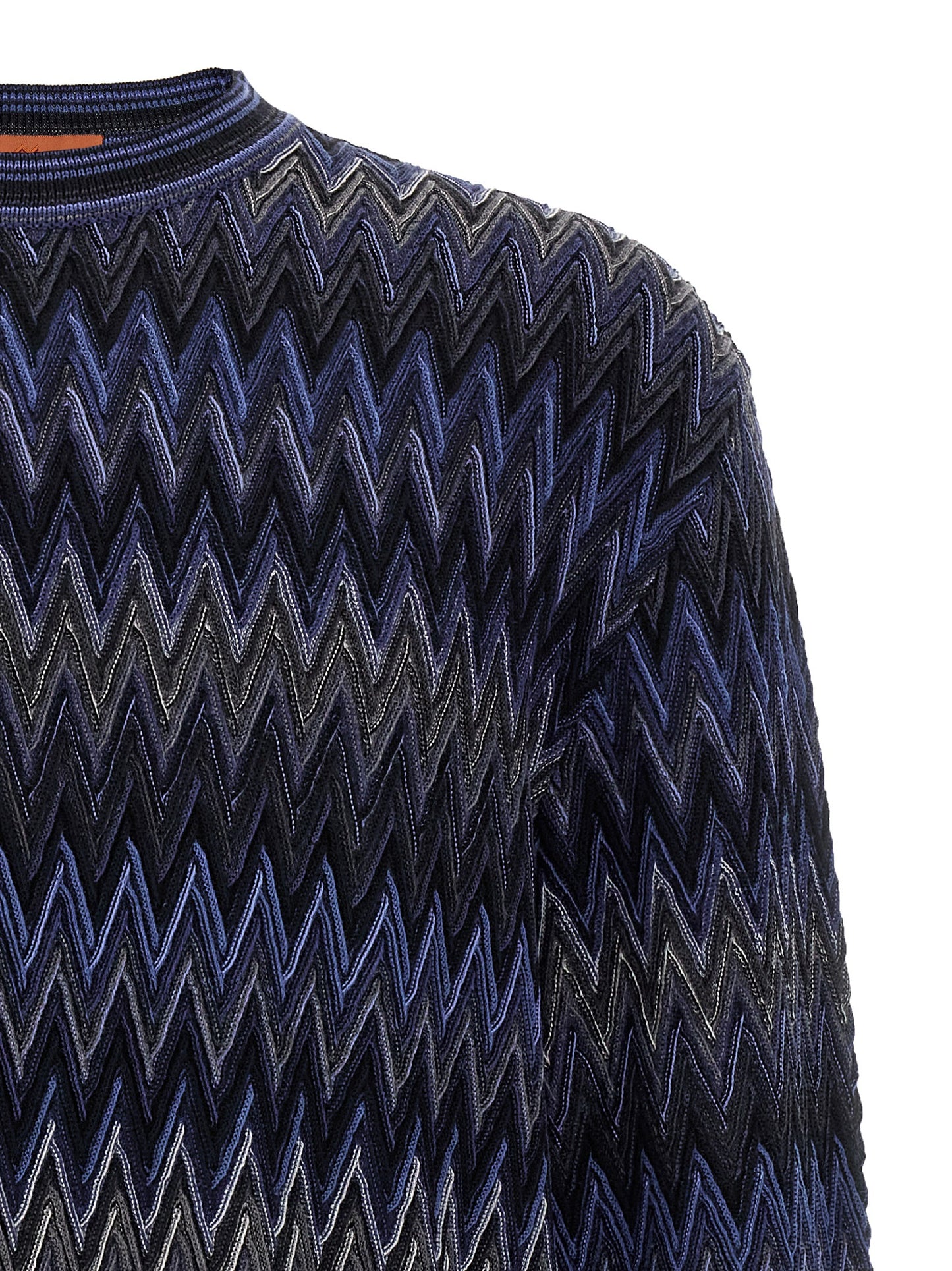 Blue Wool Cardigan