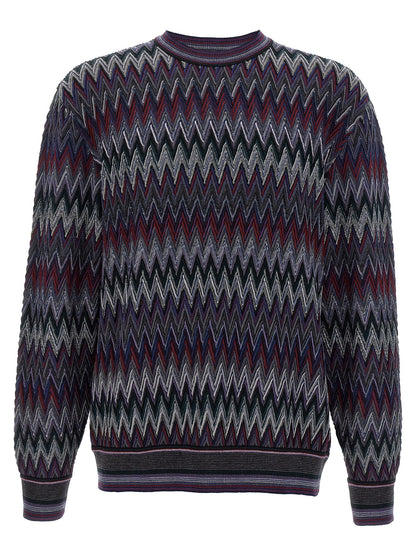 Blue Wool Cardigan