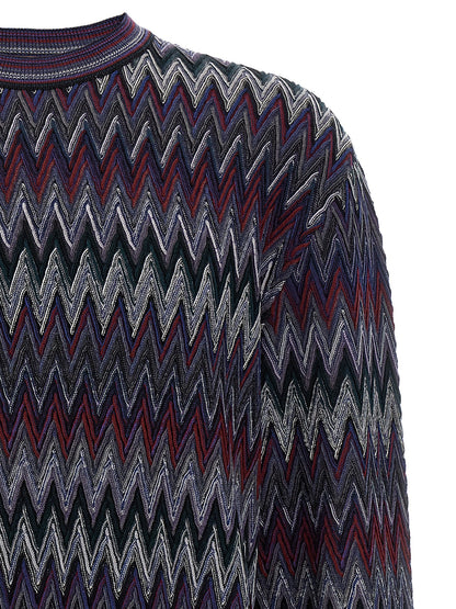 Blue Wool Cardigan