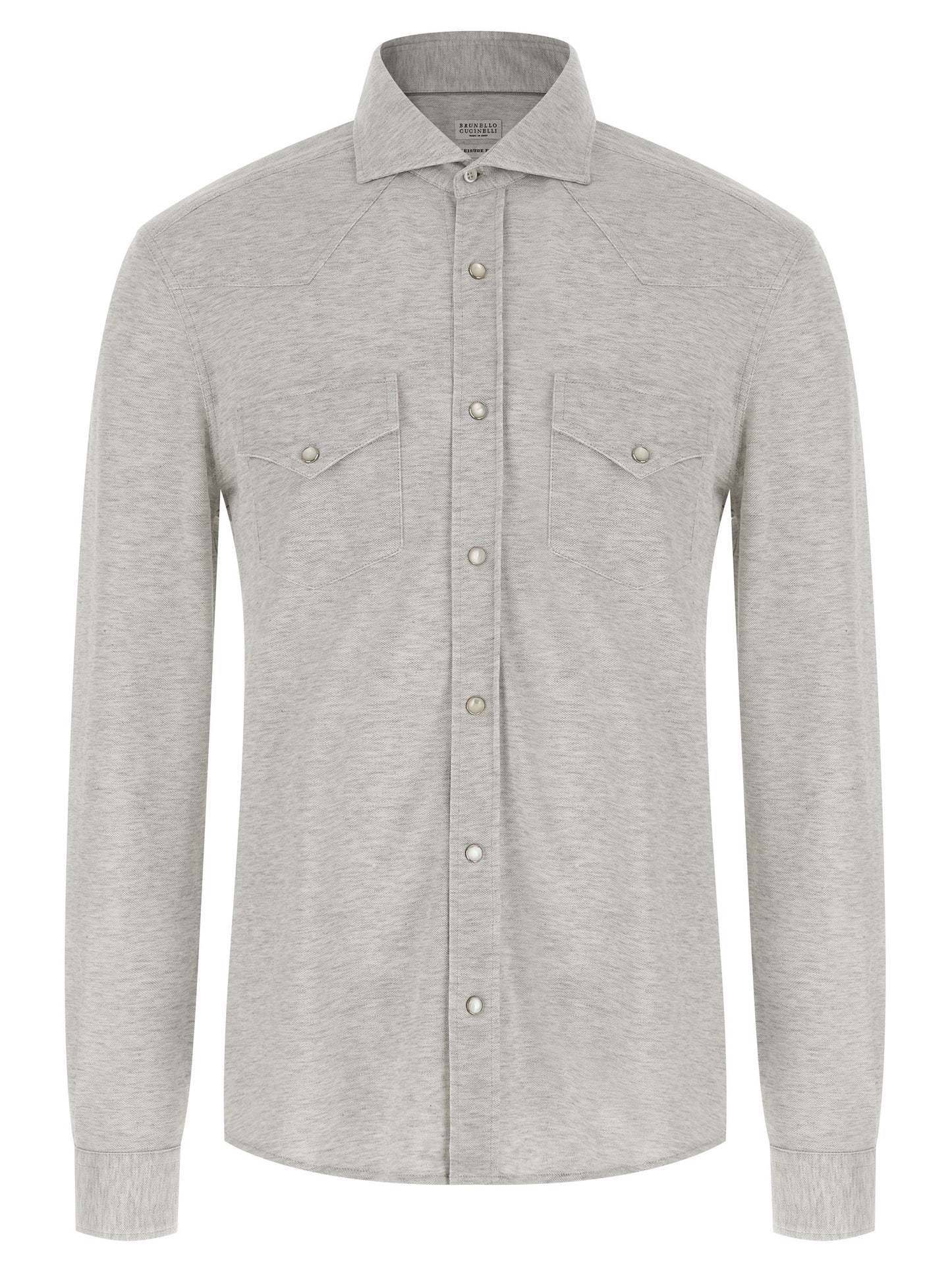Gray Cotton Blouse
