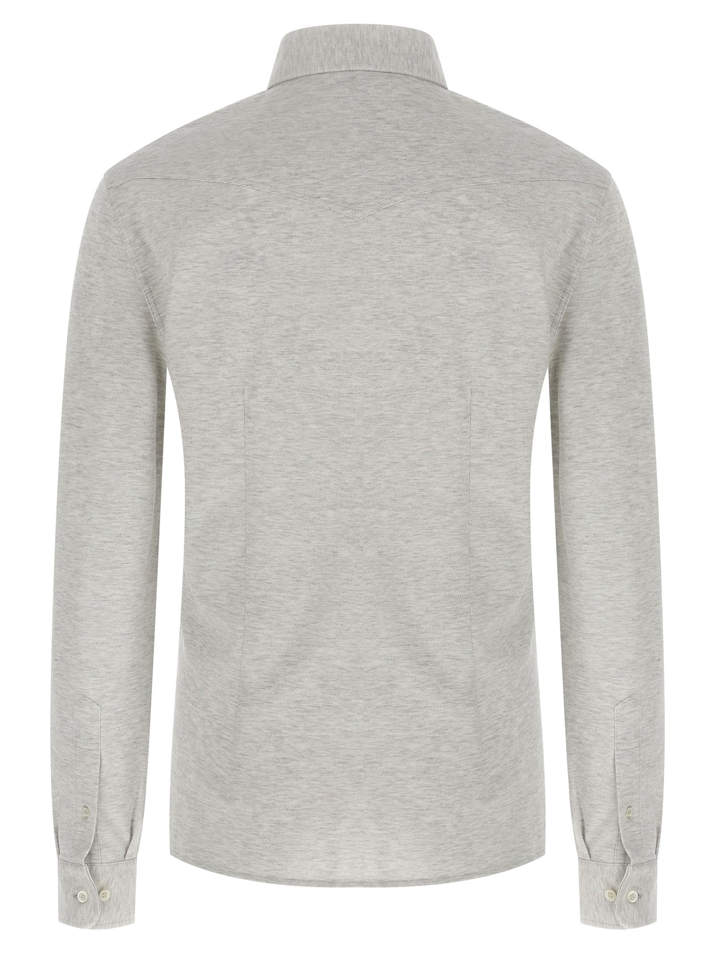 Gray Cotton Blouse