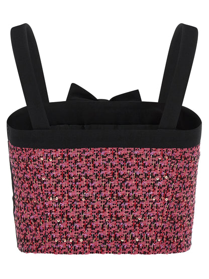Multicolor Polyamide Tank Tops