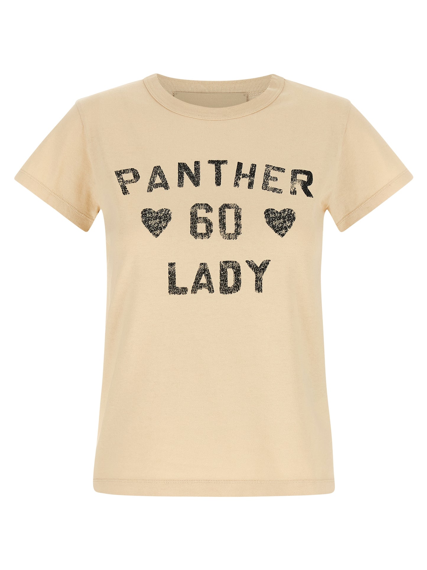 Beige Cotton T-Shirt