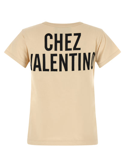 Beige Cotton T-Shirt