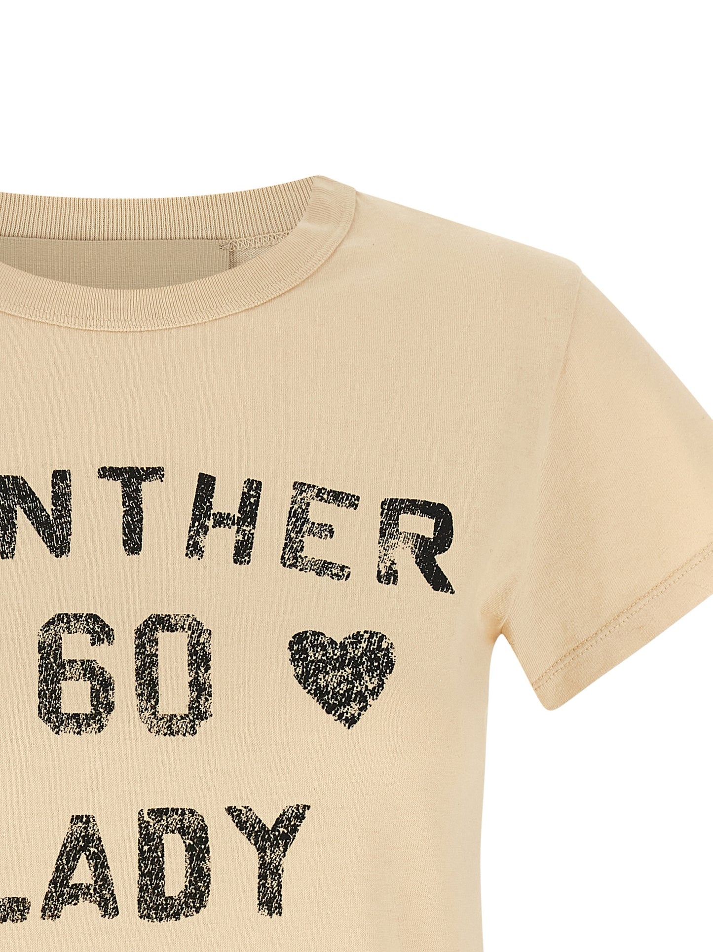 Beige Cotton T-Shirt