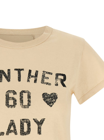 Beige Cotton T-Shirt