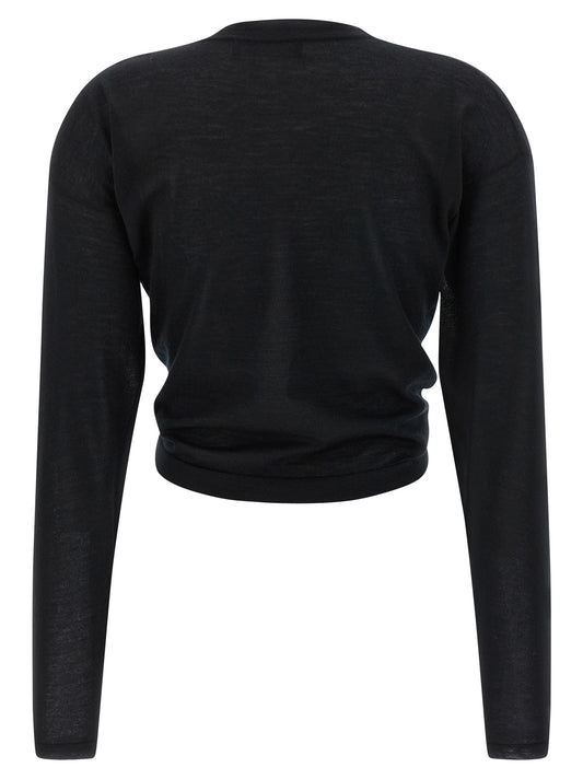 Black Cashmere Cardigan