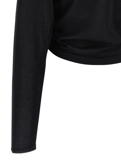 Black Cashmere Cardigan