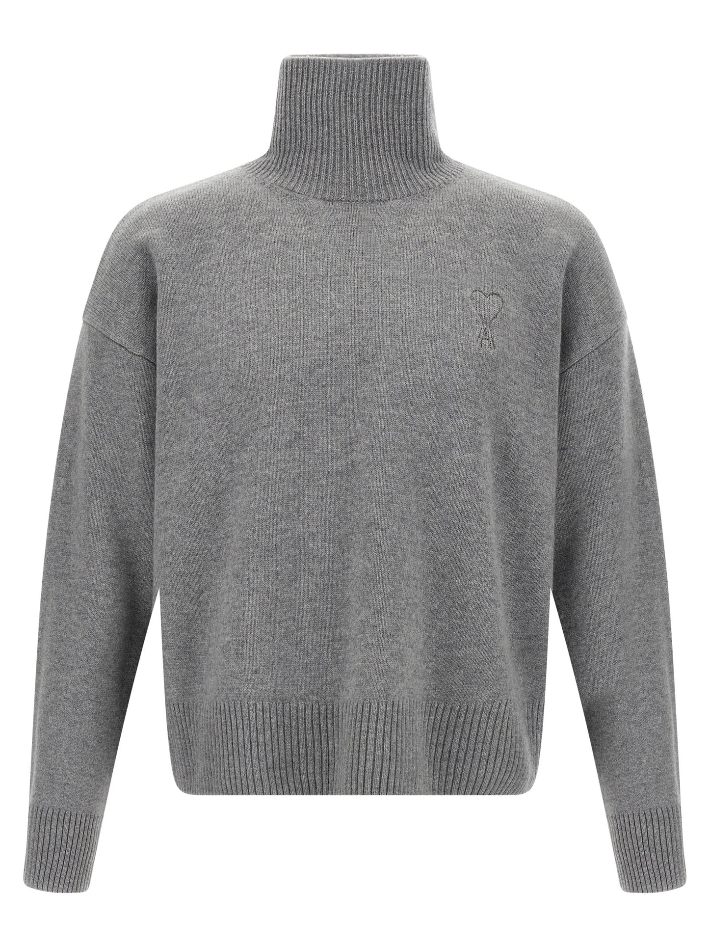 Gray Wool Cardigan