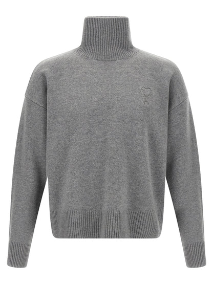 Gray Wool Cardigan