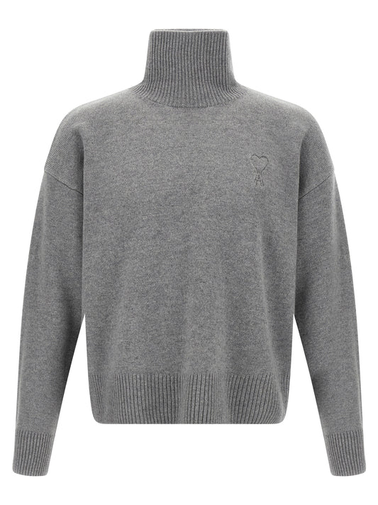 Gray Wool Cardigan