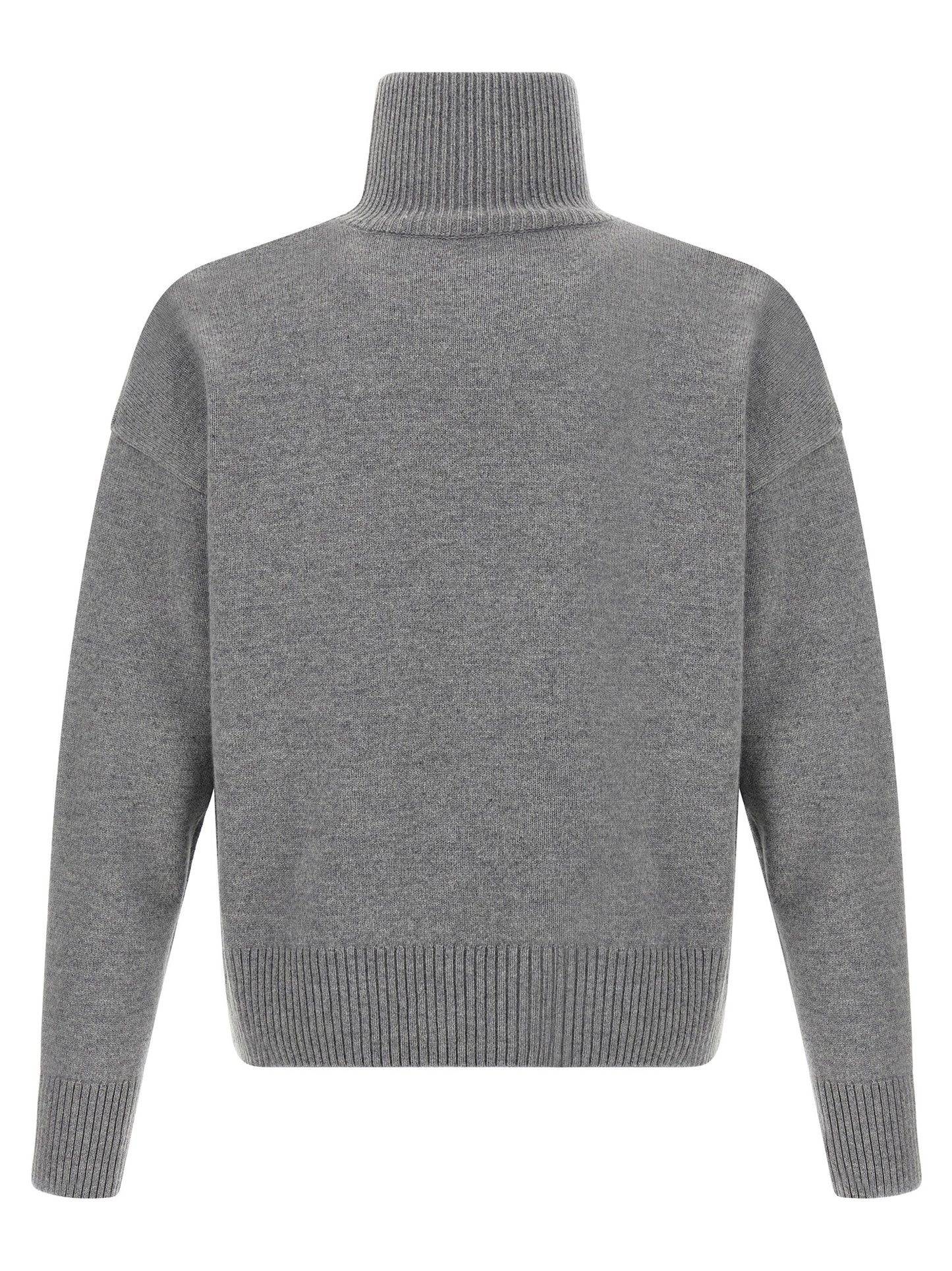 Gray Wool Cardigan