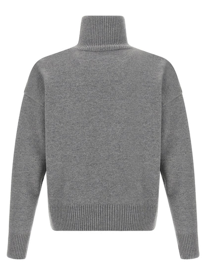 Gray Wool Cardigan