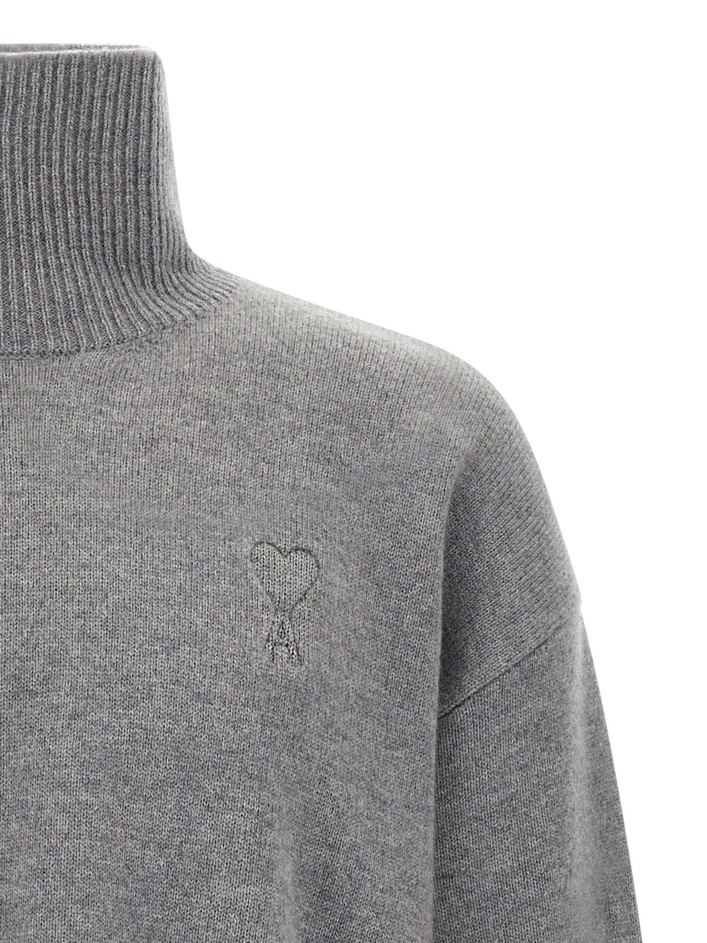 Gray Wool Cardigan