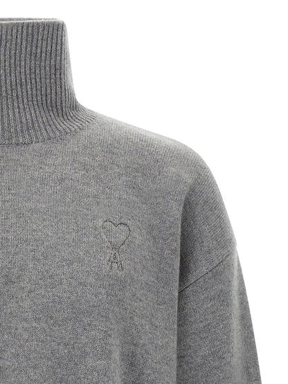 Gray Wool Cardigan