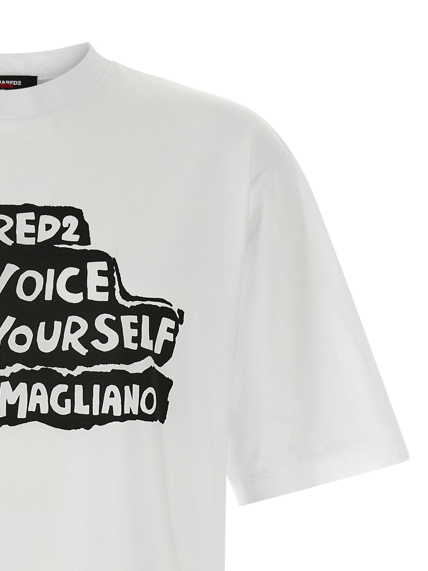 Bicolor Cotton T-Shirt