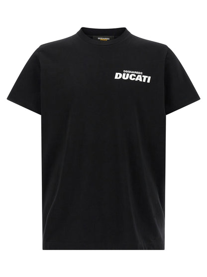 Bicolor Cotton T-Shirt