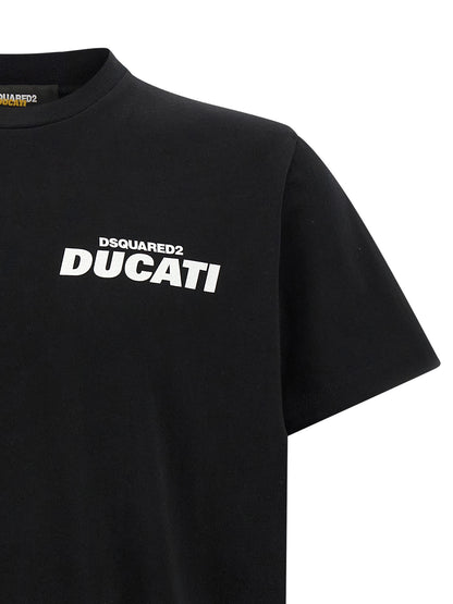 Bicolor Cotton T-Shirt