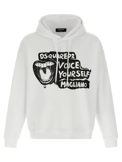 Bicolor Cotton Sweatshirt