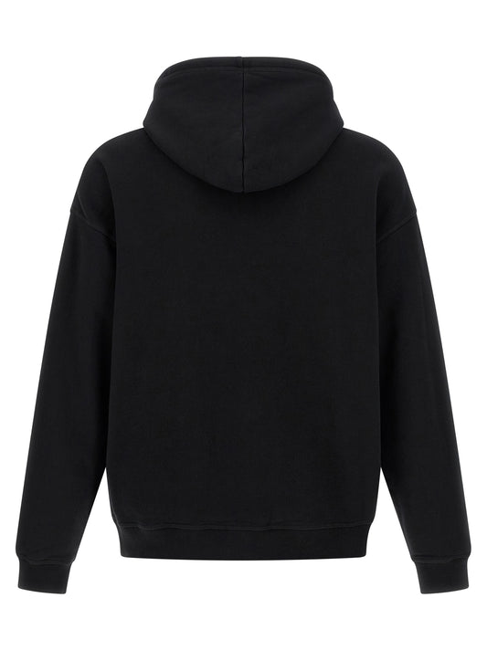 Black Cotton Sweatshirt