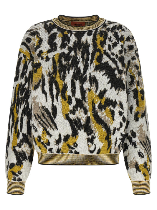 Multicolor Polyamide Cardigan
