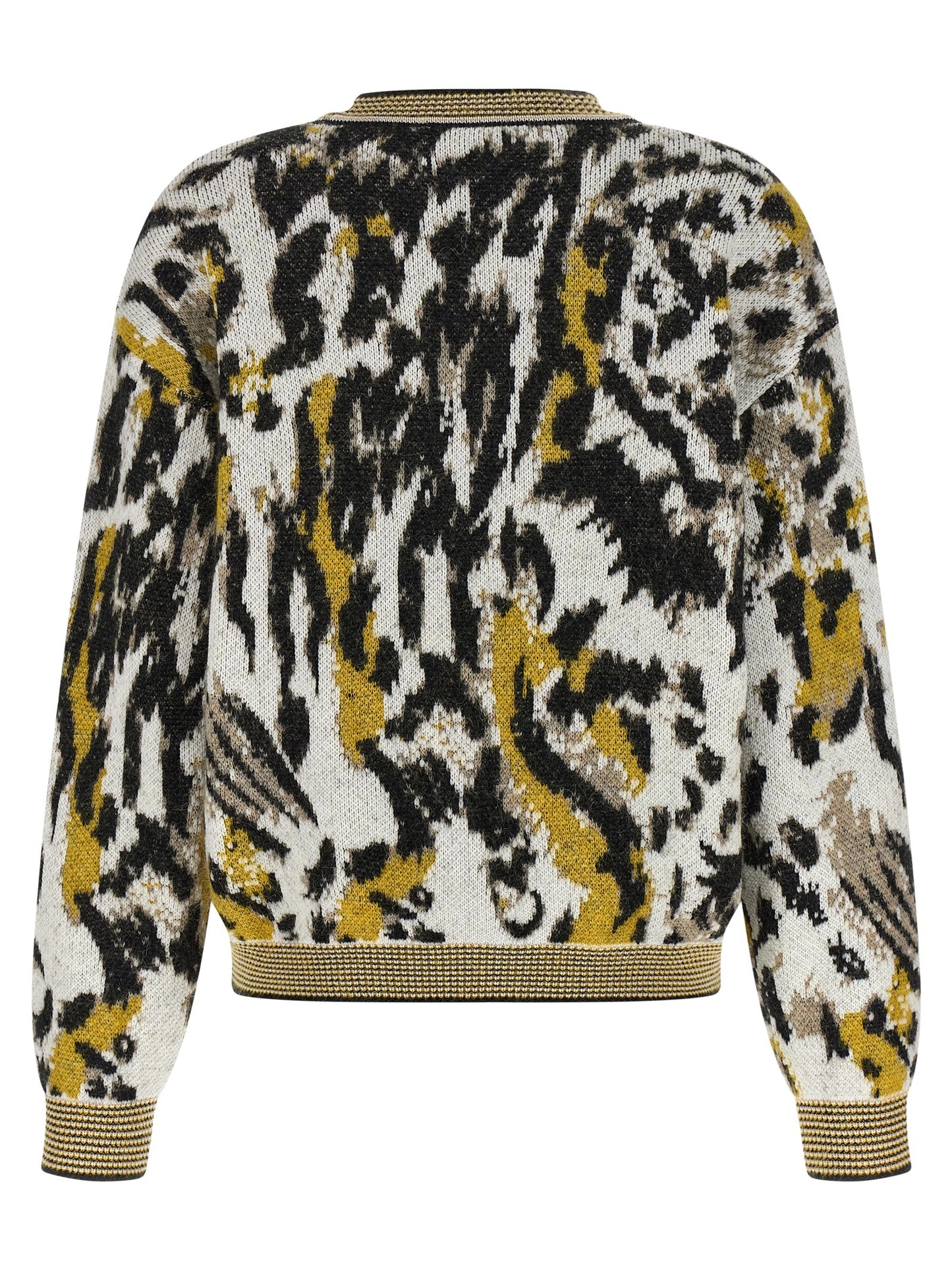Multicolor Polyamide Cardigan