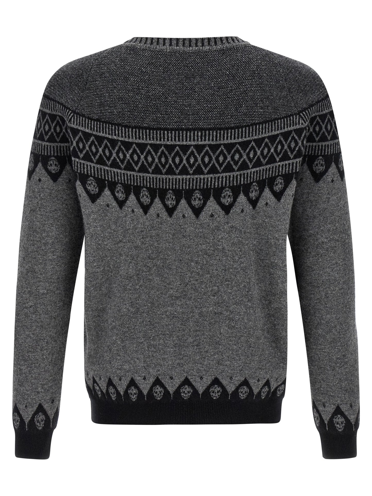 Gray Wool Cardigan