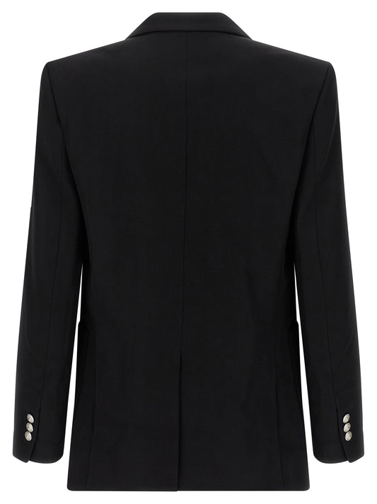 Black Virgin Wool Blazer